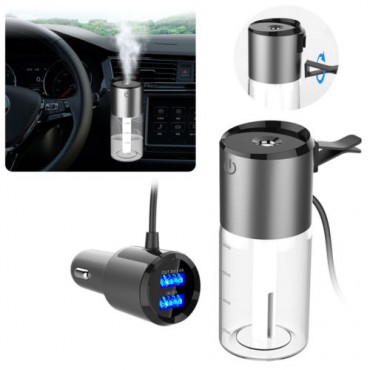 100ml LED Ultrasonic Home Office Car Humidifier Air Diffuser Purifier Atomizer