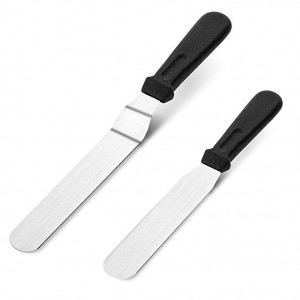 Kootek 11 Inch Rotating Cake Turntable with 2 Icing Spatula and Icing Smoother, Revolving Cake Stand White Banking Cake Decorating Supplies