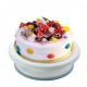 Rotating Cake Stand Cake Decorating Turntable Supplies with 24 Stainless Steel Tips, 3 Icing Smoother, 1 Pastry Bag, Cake Tip Brush, Cake Flower Lifter, Cake Flower Nail, Coupler, Cake Decorating Pen 