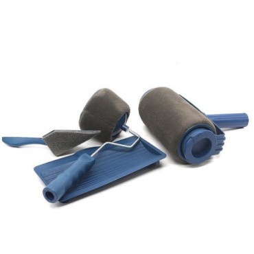 5Pcs/Set DIY Paint Runner Pro Roller The Renovator Pintar Facil Painting Kit