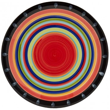 Gibson Home 97694.16r Casa Stella 16-Piece Dinnerware Set, Red