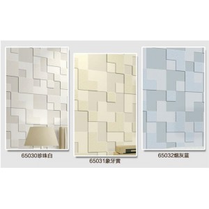 10M Modern Wall 3D Mosaic Living Room Non-woven Wallpaper Tv Background