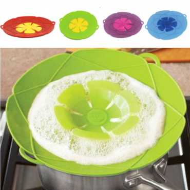 Handy Lid Cover Silicon Spill Stopper Mulitifunctional Cooking MODERN GADGET