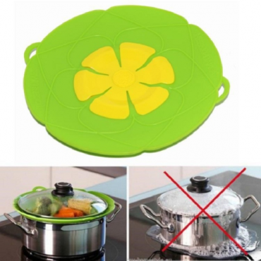 Handy Lid Cover Silicon Spill Stopper Mulitifunctional Cooking MODERN GADGET